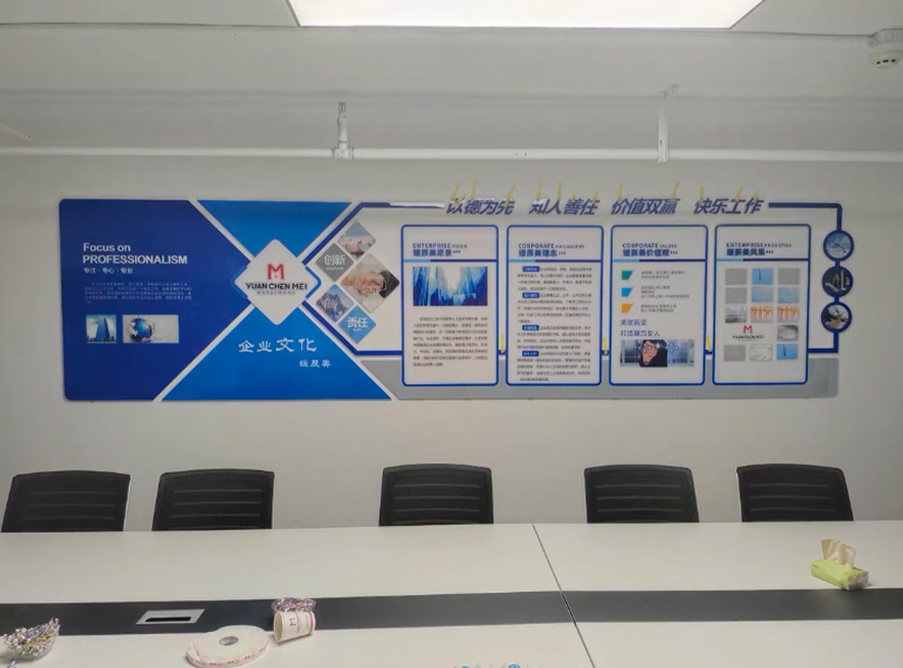 會議室文化墻-企業(yè)簡介發(fā)展歷程