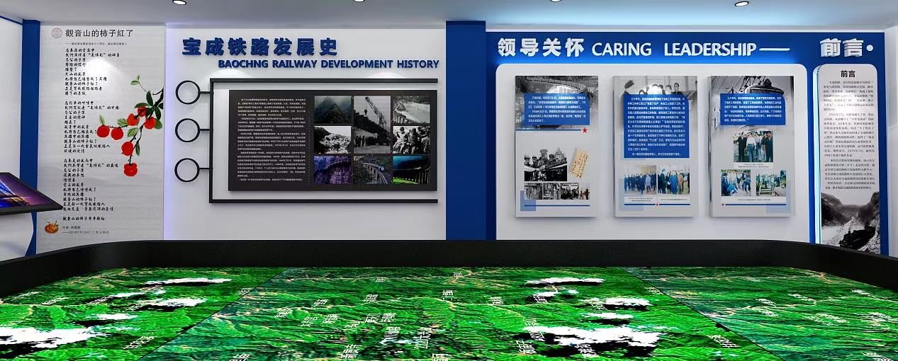 企業(yè)展廳設(shè)計-公司展廳設(shè)計-好看的展廳樣式(圖1)